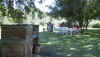 Vista de sector fogones y camping